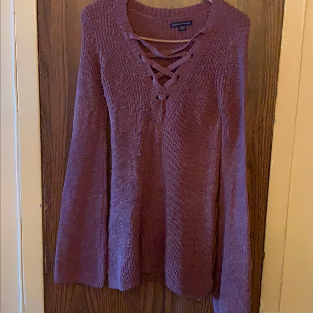 Purple stylish sweater/shirt